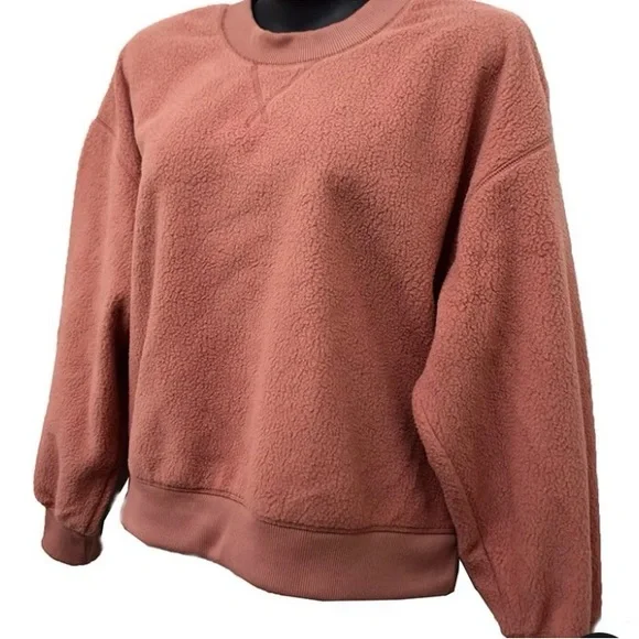 Universal thread Good co puff sweatshirt pink size medium, large & xl NWT - Picture 3 of 8